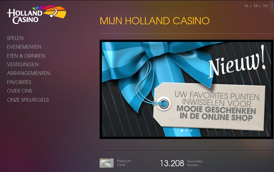 Mijn Holland Casino online