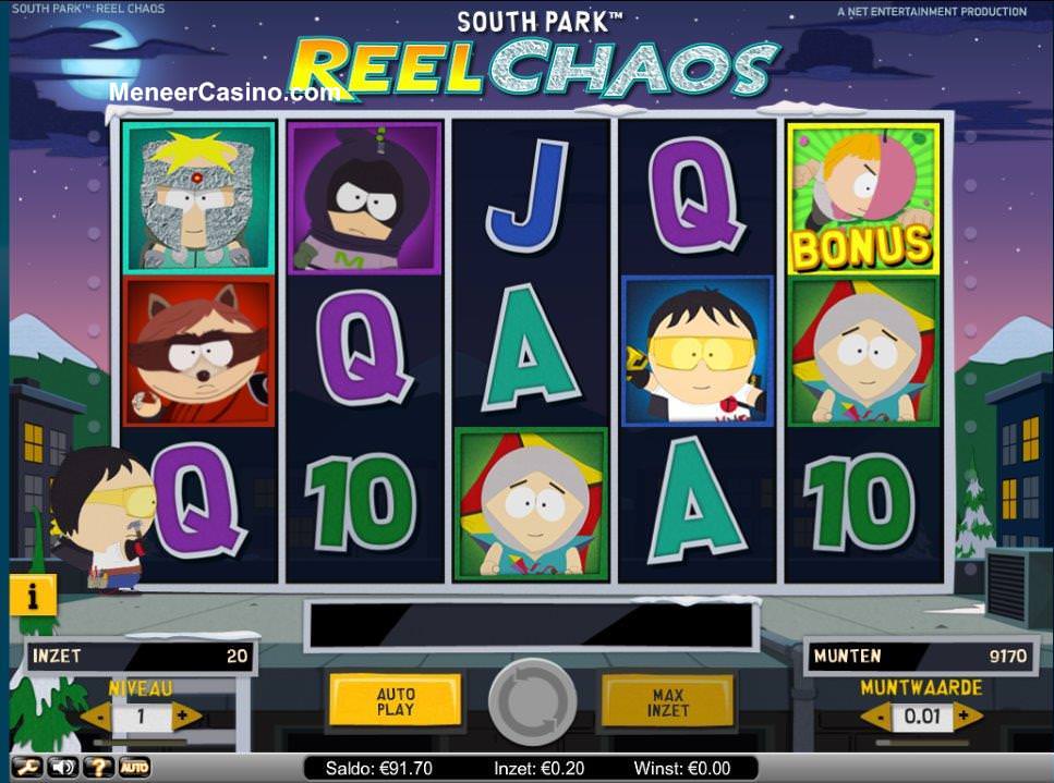 South Park Reel Chaos slot review Netent