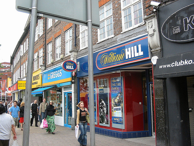William Hill betting shop London