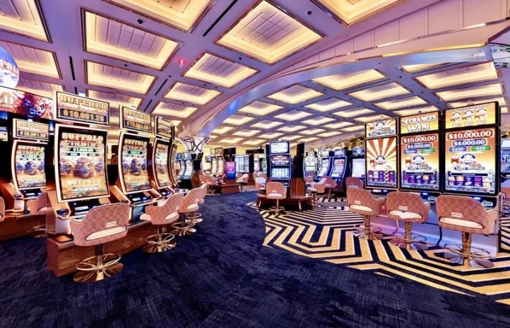 gokkasten in het casino van Resorts World Las Vegas