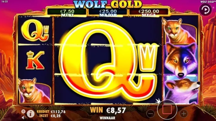 Wolf Gold slot free spins