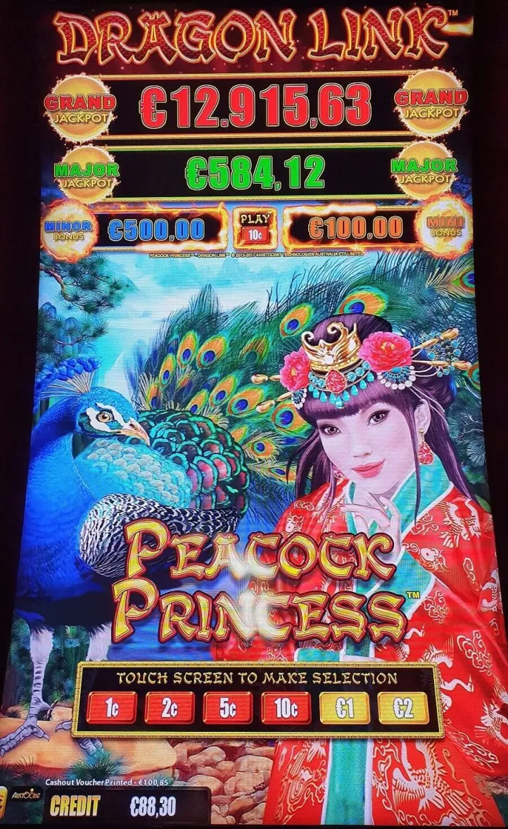 Dragon Link gokkast Holland Casino