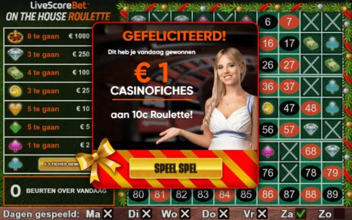 1 euro deposit casino spel LiveScore