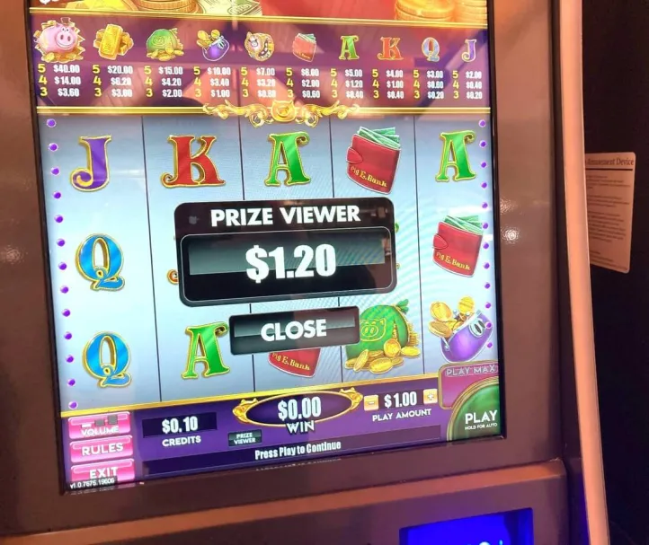 slot machine Missouri prize viewer