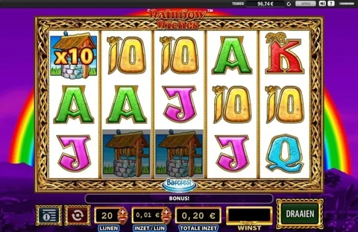 Rainbow Riches: slot review | Meneer Casino