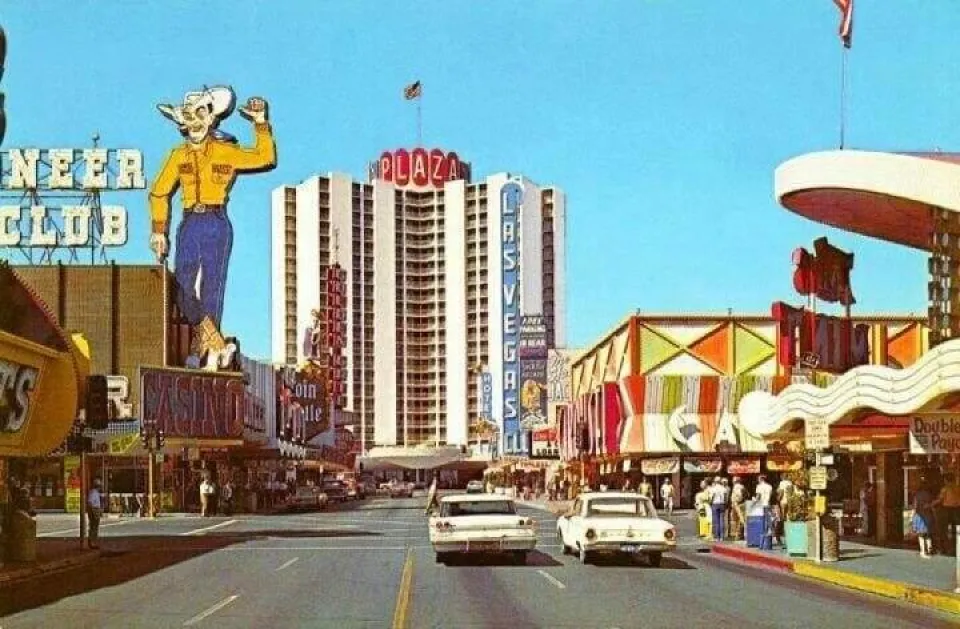 Plaza Hotel & Casino Las Vegas in 1971