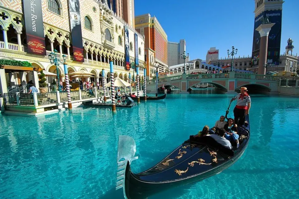 The Venetian Las Vegas gondel