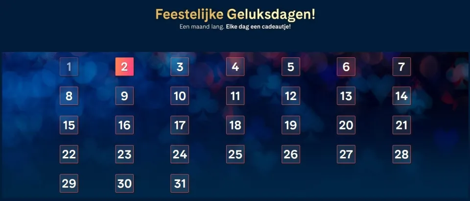 Holland Casino advent kalender