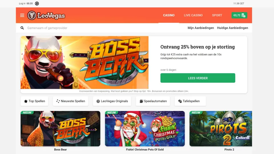 LeoVegas | Expert Review met de beste bonus