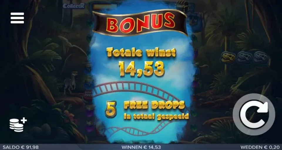 Pirots 2 bonus winst