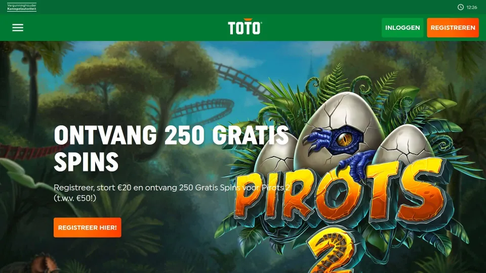 TOTO Casino screenshot
