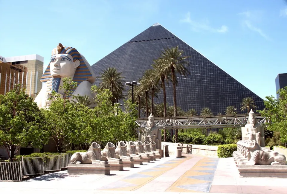 Luxor Hotel Casino Las Vegas met sfinx