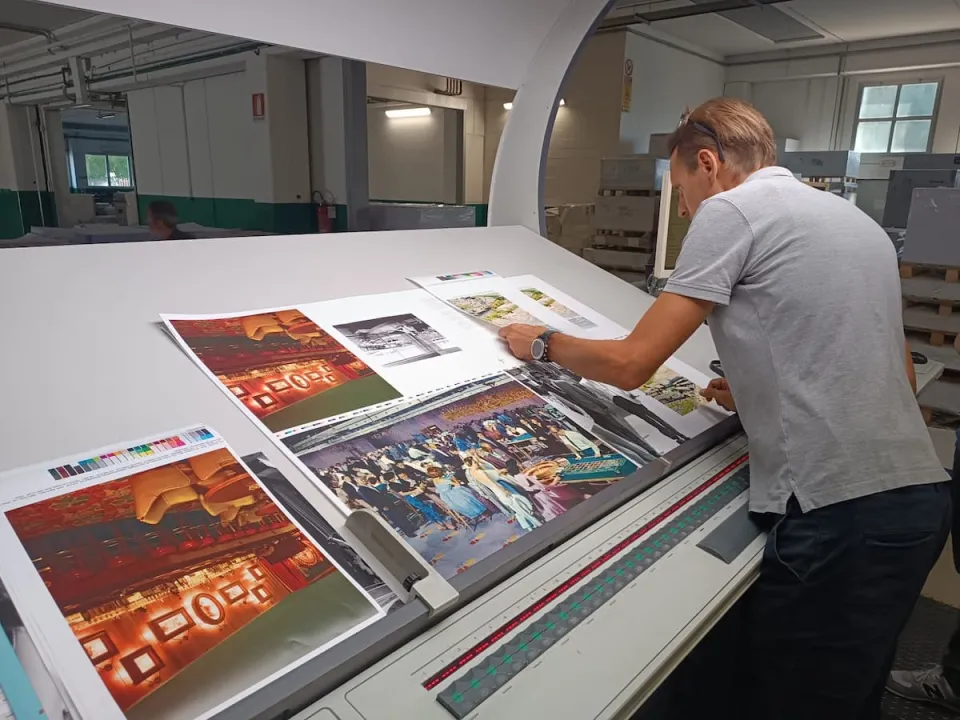 productie van The Las Vegas Book