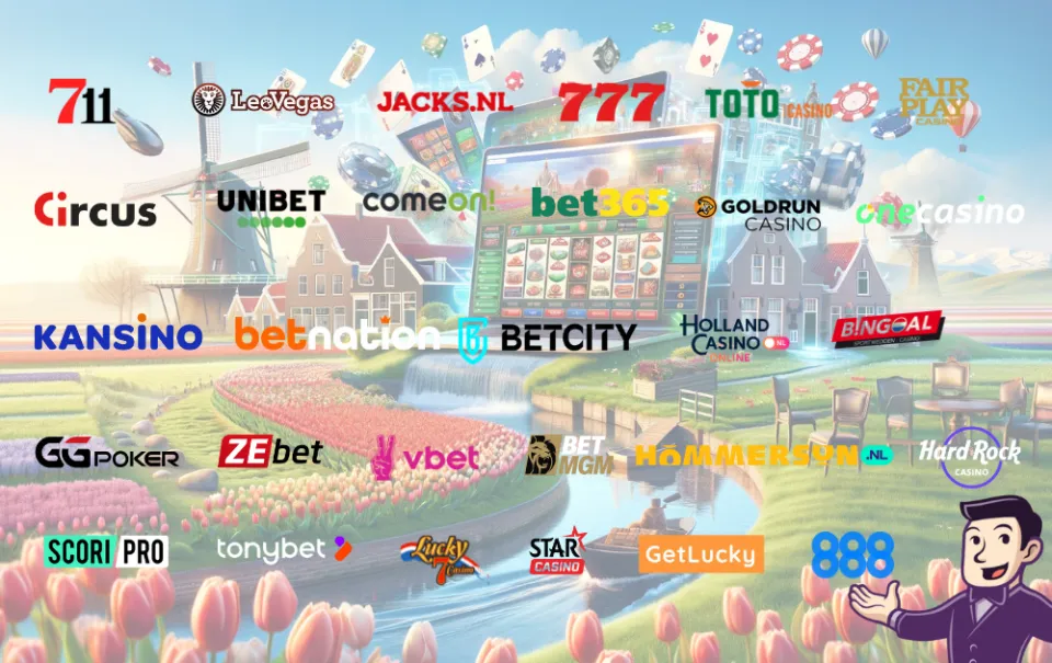 Legale online casino's in Nederland
