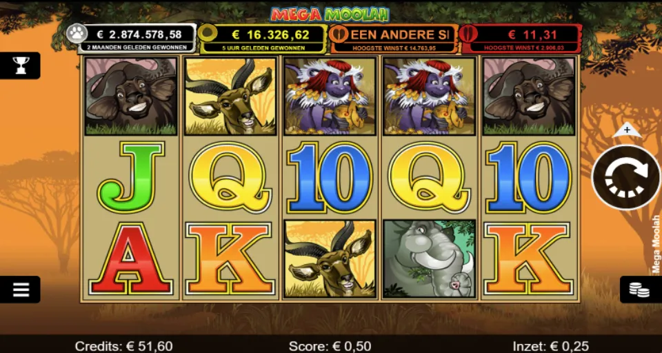 Mega Moolah slot