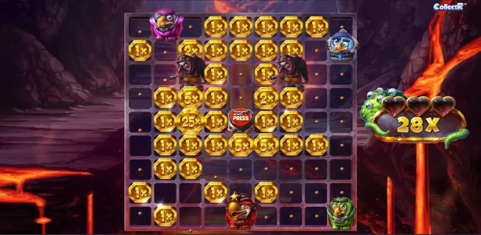 Pirots 4 Inferno muntenspel