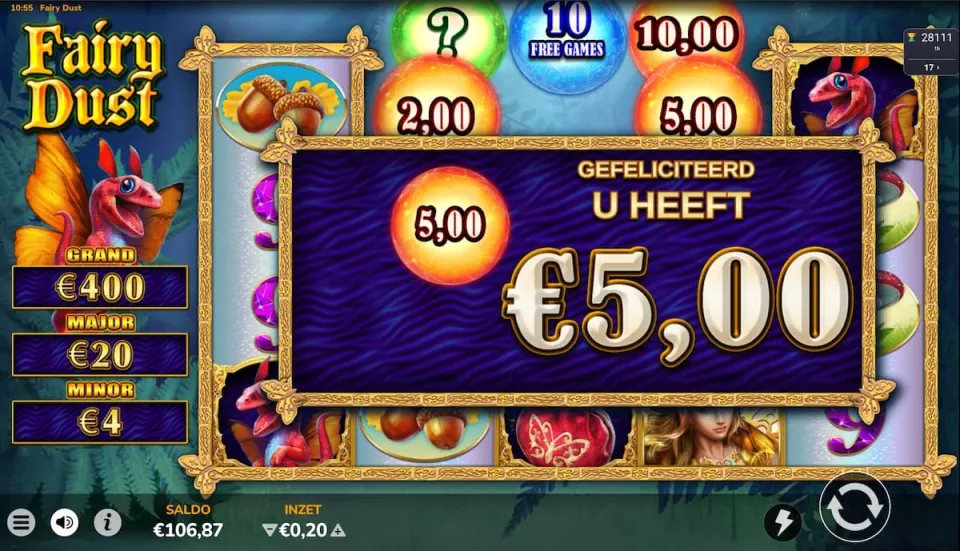 Fairy Dust geldprijs