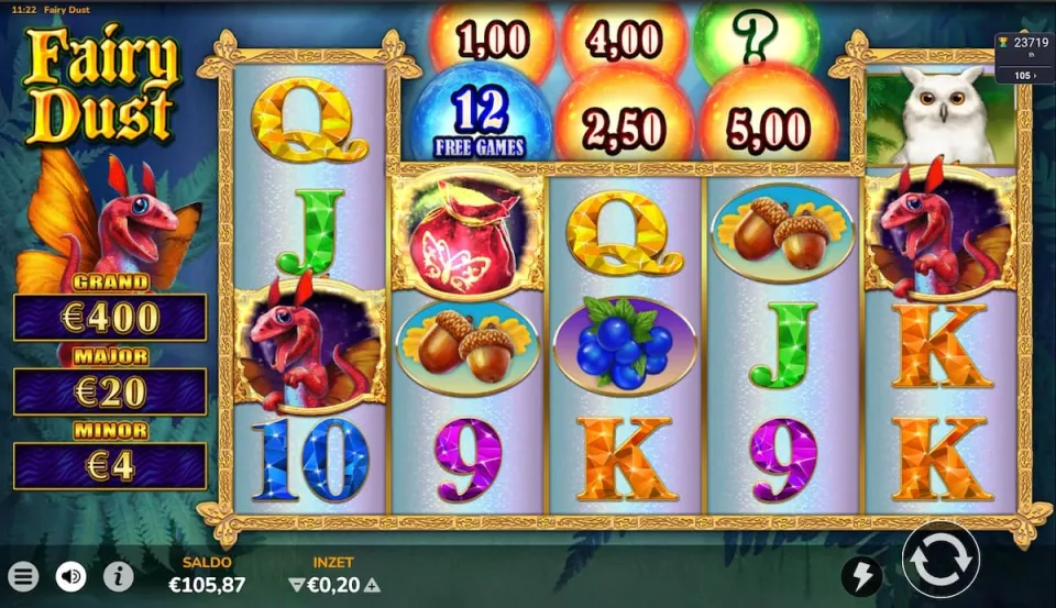 Fairy Dust win free spins