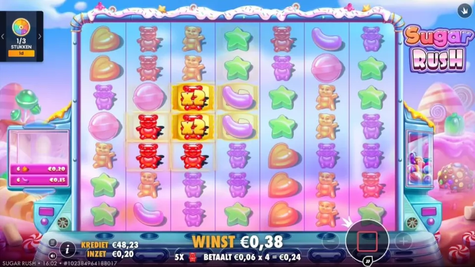 Sugar Rush 2 multipliers