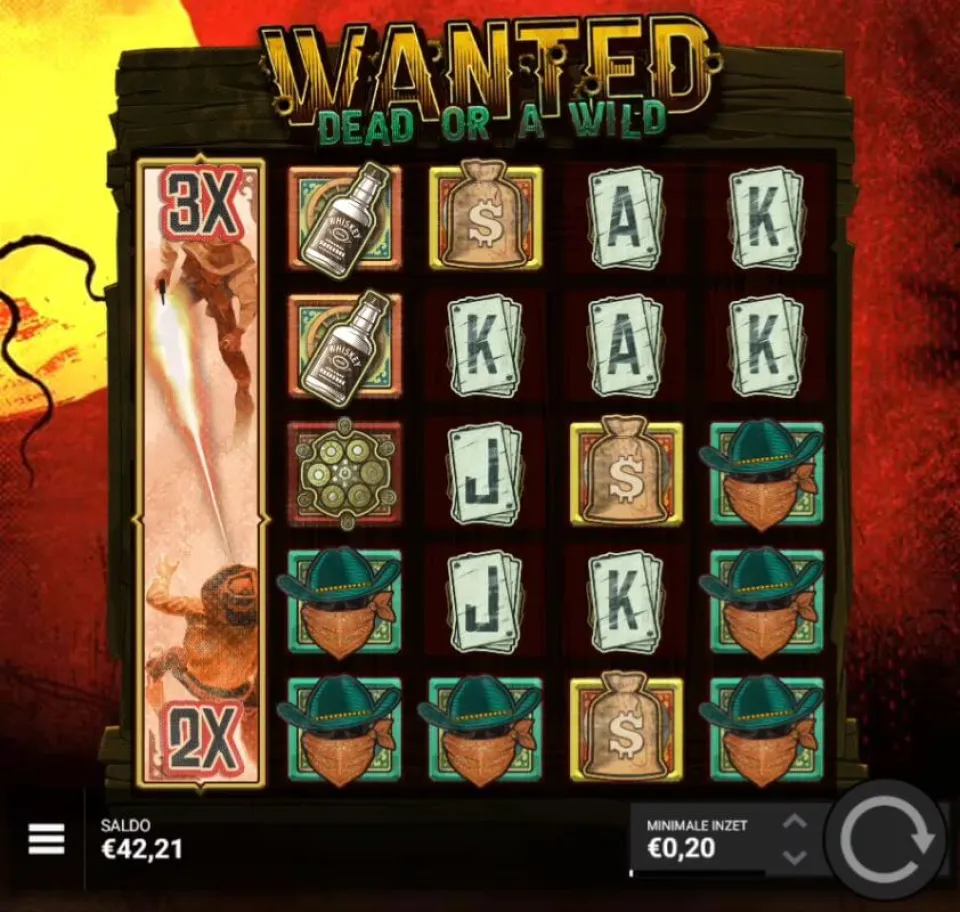 Wanted Dead or a Wild VS multiplier