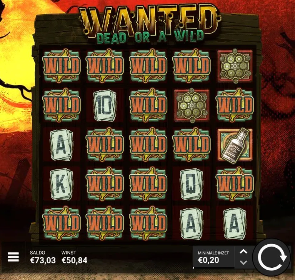 Wanted Dead or a Wild big win