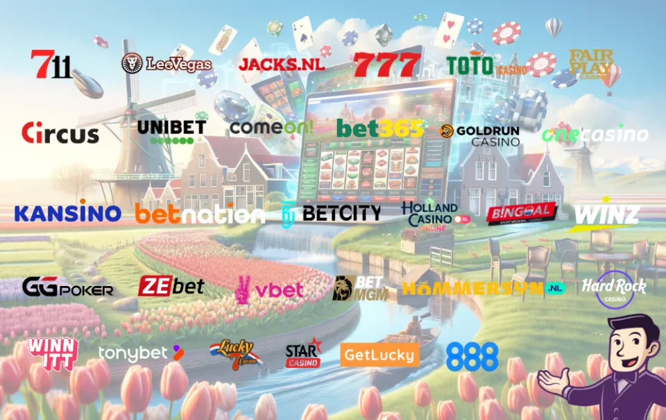 Legale online casino's in Nederland