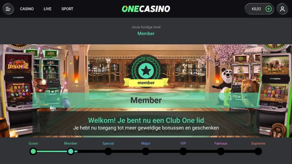 One Casino Club One