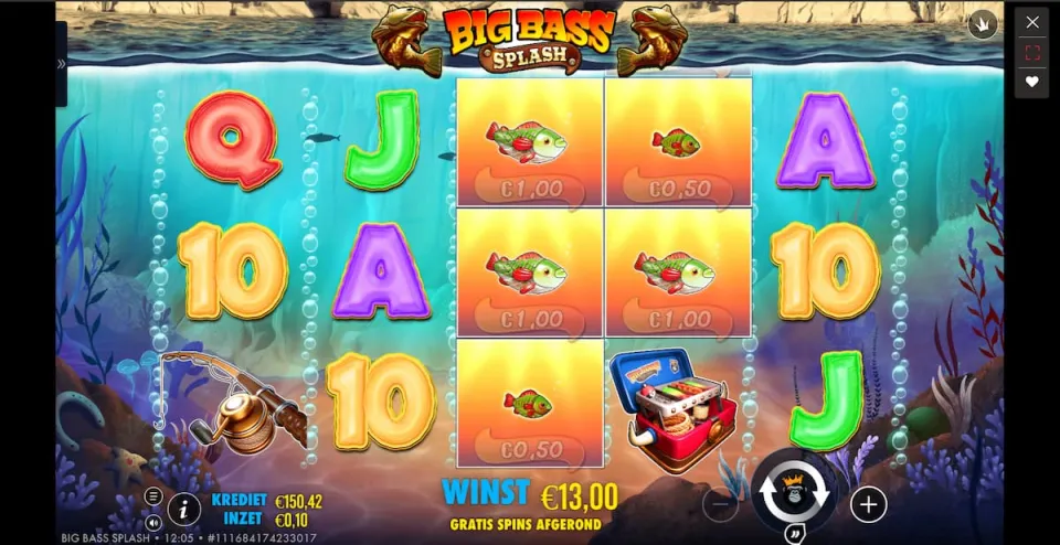 Big Bass Splash slot van Pragmatic Play