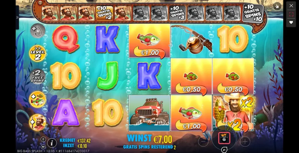 Big Bass Splash bonus