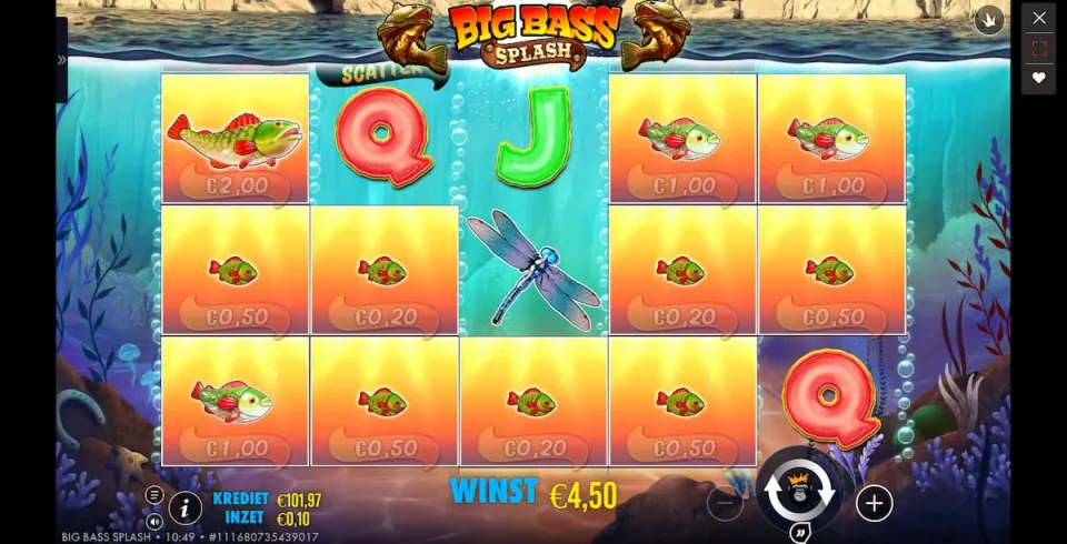 Big Bass Splash vissen