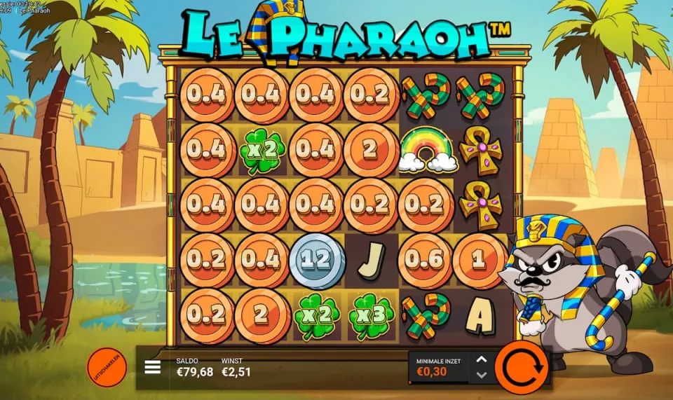 Le Pharaoh regenboog