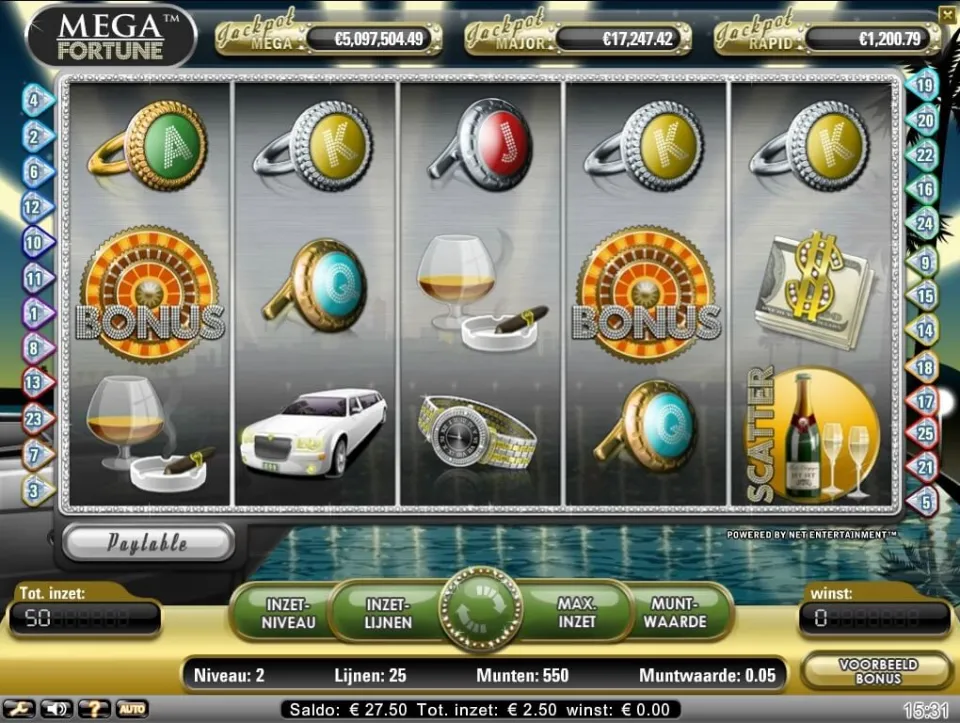 Mega Fortune Slot Machine Review