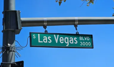 Las Vegas Boulevard straatnaambord
