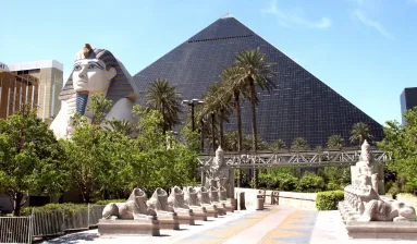 Luxor Hotel Casino Las Vegas met sfinx