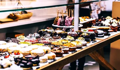 buffet met desserts