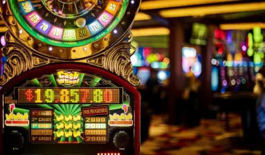 gokkast met progressieve jackpotmeter in casino