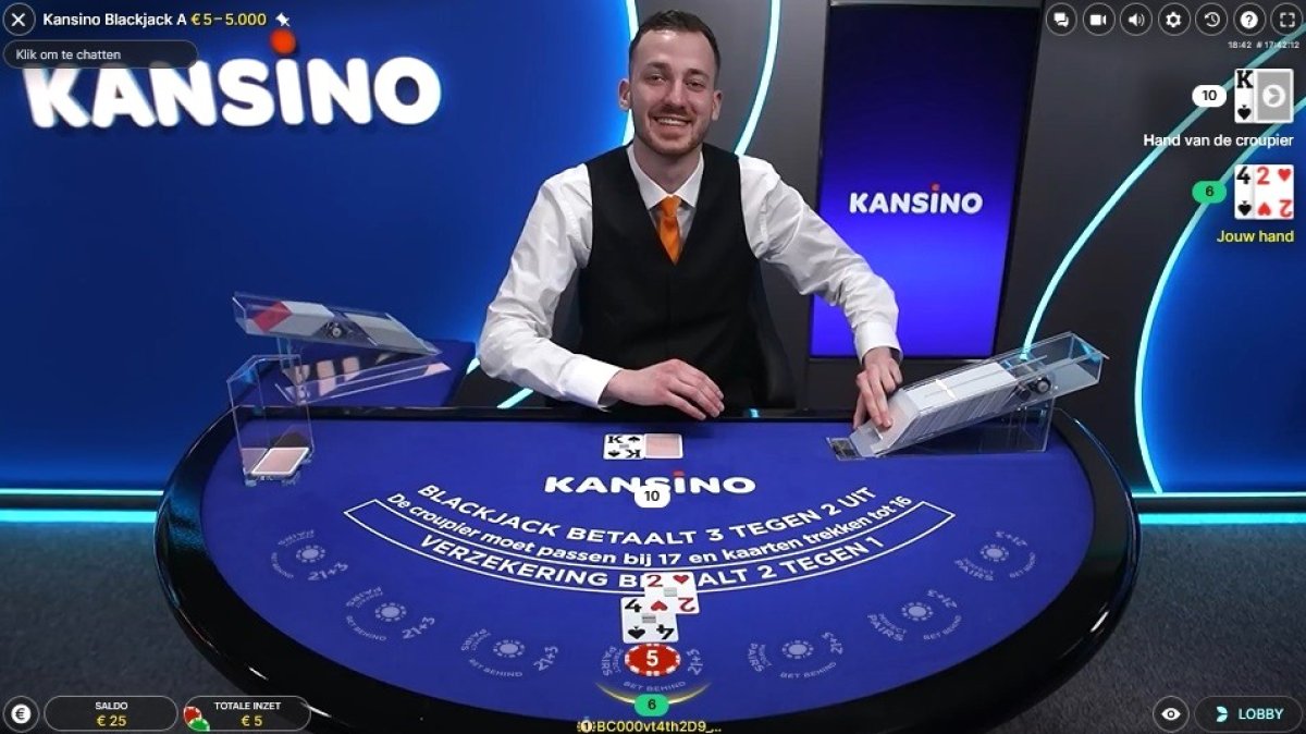 Kansino lanceert Nederlandse live casino-tafels van Evolution | Meneer ...